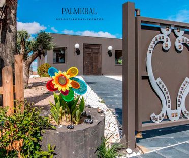 Palmeral Resort entrada del resort